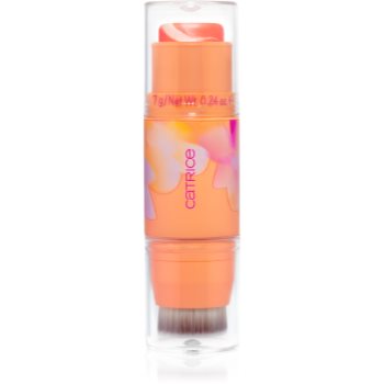 Catrice SEEKING FLOWERS blush cu efect iluminator stick - imagine 2